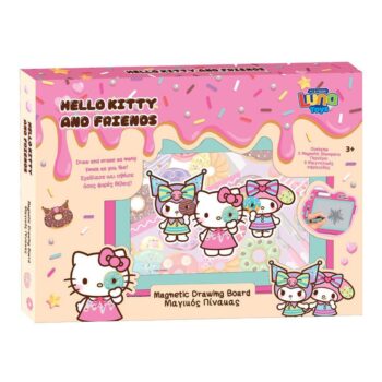 Μαγνητικός Πίνακας Ζωγραφικής Hello Kitty And Friends | Luna Toys