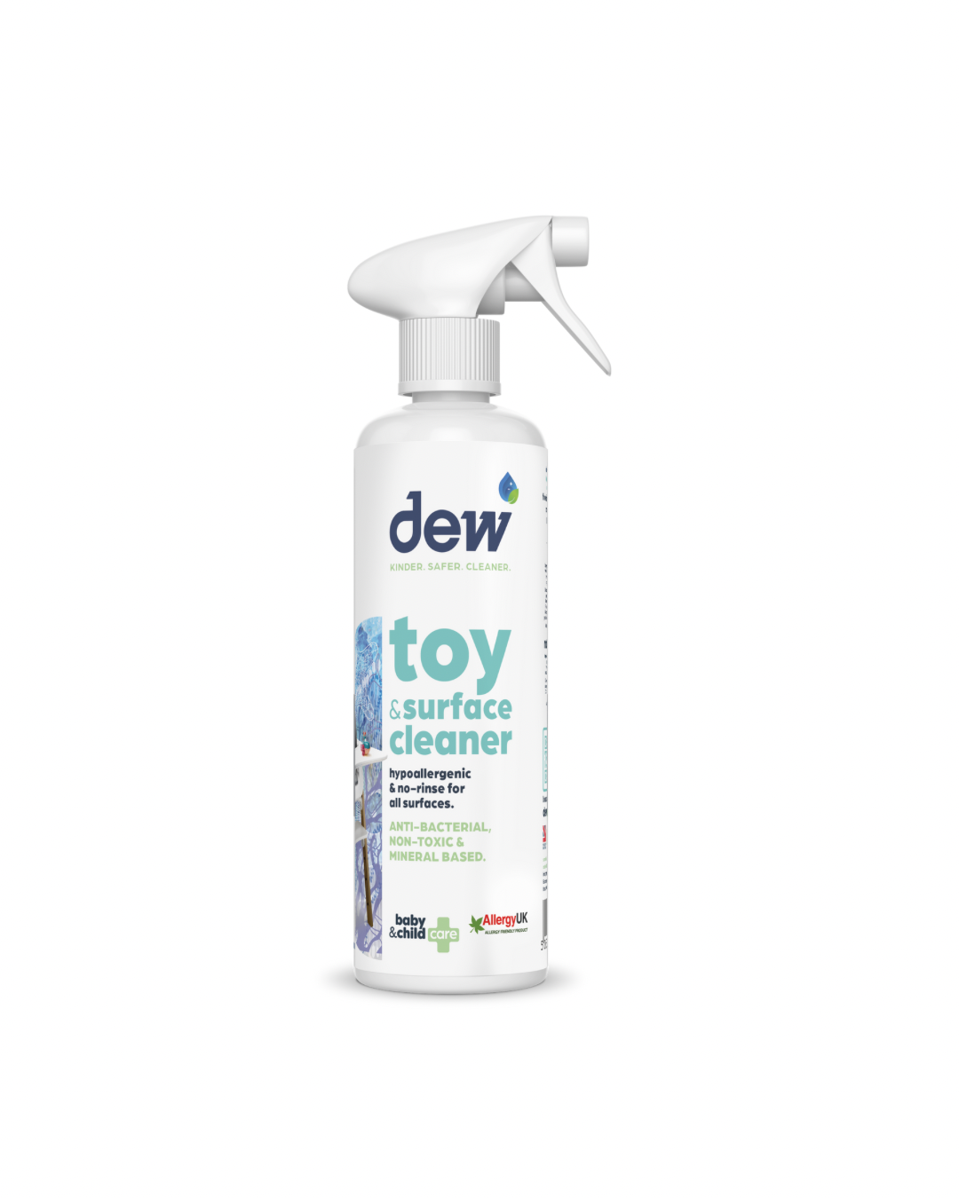Dew Toy & Surface Cleaner 500ml – Καθαριστικό για Παιχνίδια & Επιφάνειες