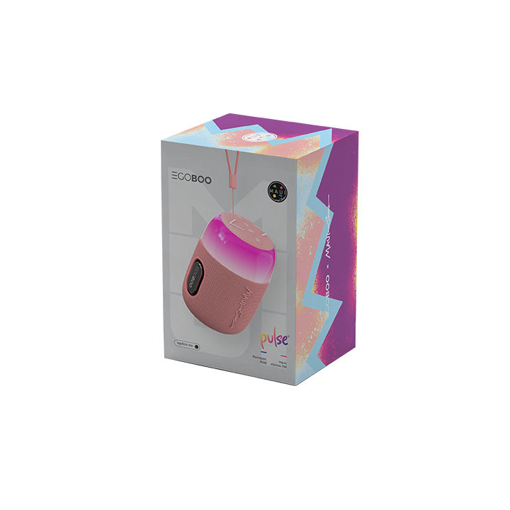 Φορητό Ηχείο Bluetooth 5W | Egoboo X Maui&Sons Pink