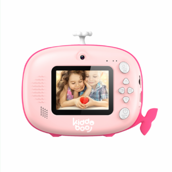 Κάμερα με Θερμική Εκτύπωση | Kiddoboo FotoFun 2 Whale Pink
