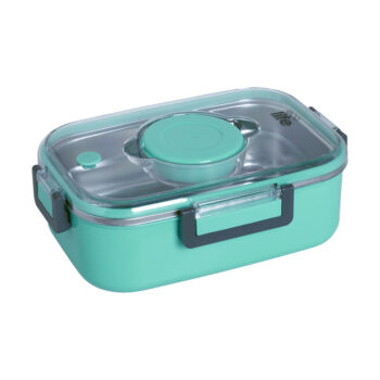 Ορθογώνιο Φαγητοδοχείο 850ml | Ecolife Θαλασσί