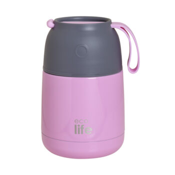 Θερμός Φαγητού 450ml | Ecolife Baby Pink
