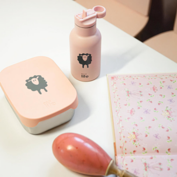 Σετ Παιδικό Παγούρι Θερμός 350ml & Φαγητοδοχείο 800ml Sheep (Bundle -10%) | Ecolife