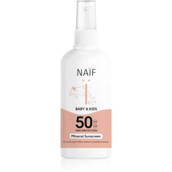Naïf Mineral SPF50 Αδιάβροχο Παιδικό Αντηλιακό Γαλάκτωμα για Πρόσωπο 100ml